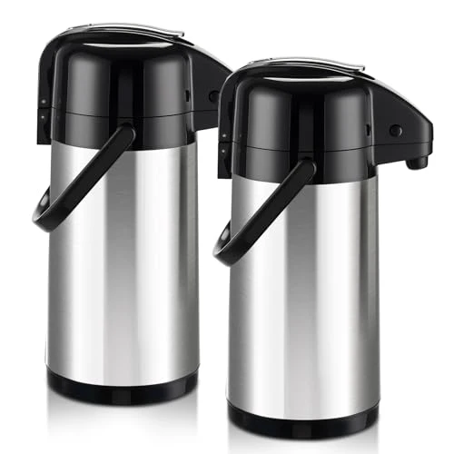 Efficient Stainless Steel Drink Dispenser 2 Count Secure