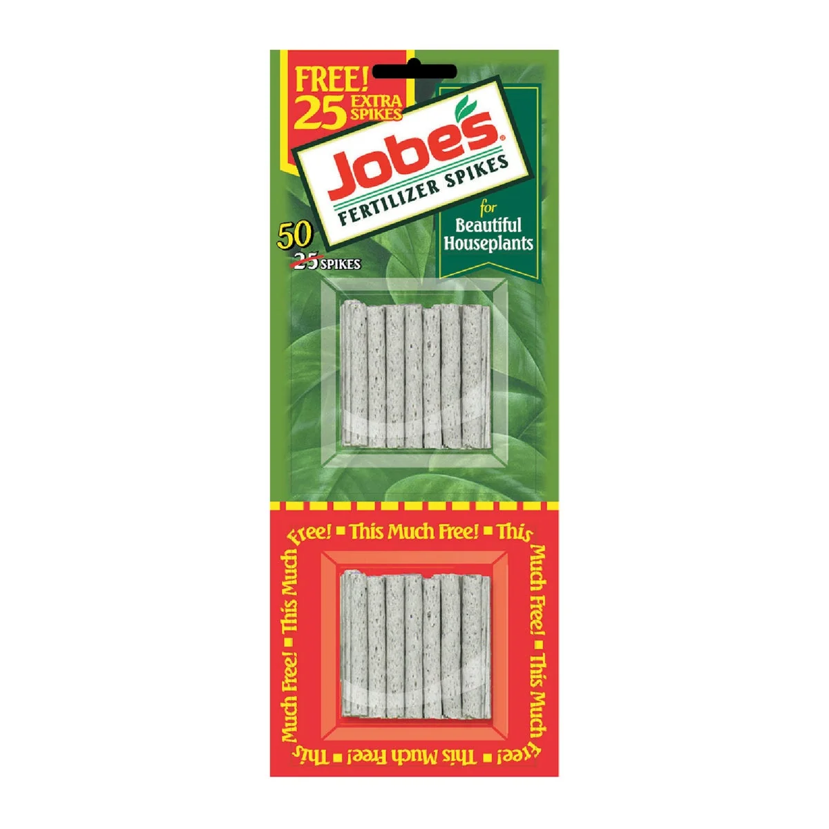 High-Grade Jobe's 13-4-5 Houseplant Food Spikes 50-Pack Selected