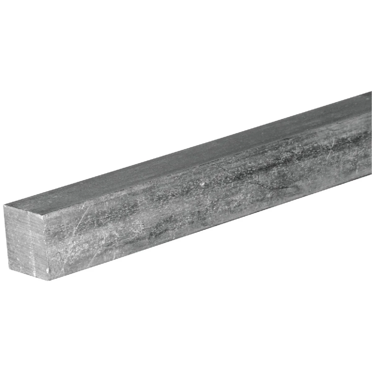 Minimalist HILLMAN Steelworks 1 4 In. x 1 Ft. Zinc-Plated Steel Solid Square Key Stock