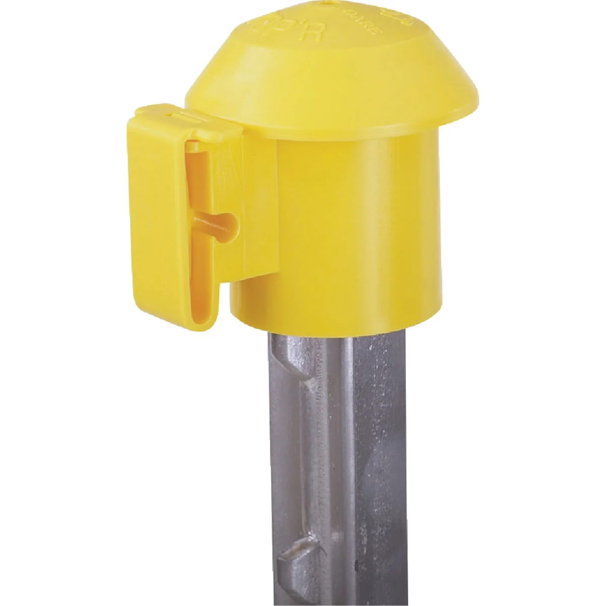 Modern Dare Cap Yellow Polyethylene T-Post Electric Fence Insulator 10-Pack Exclusive