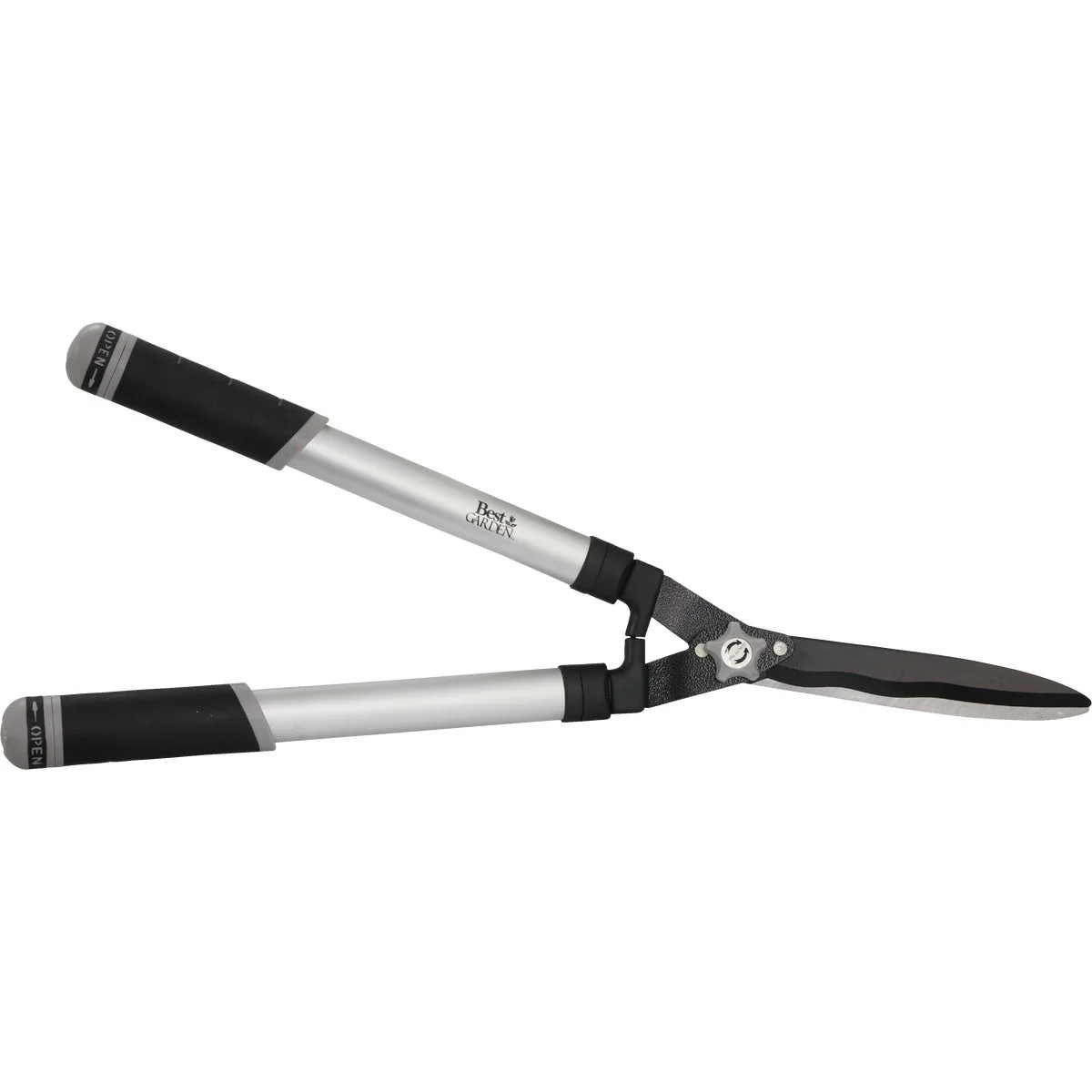 Natural Garden 9 In. Carbon Steel Telescoping Hedge Shear Sustainable