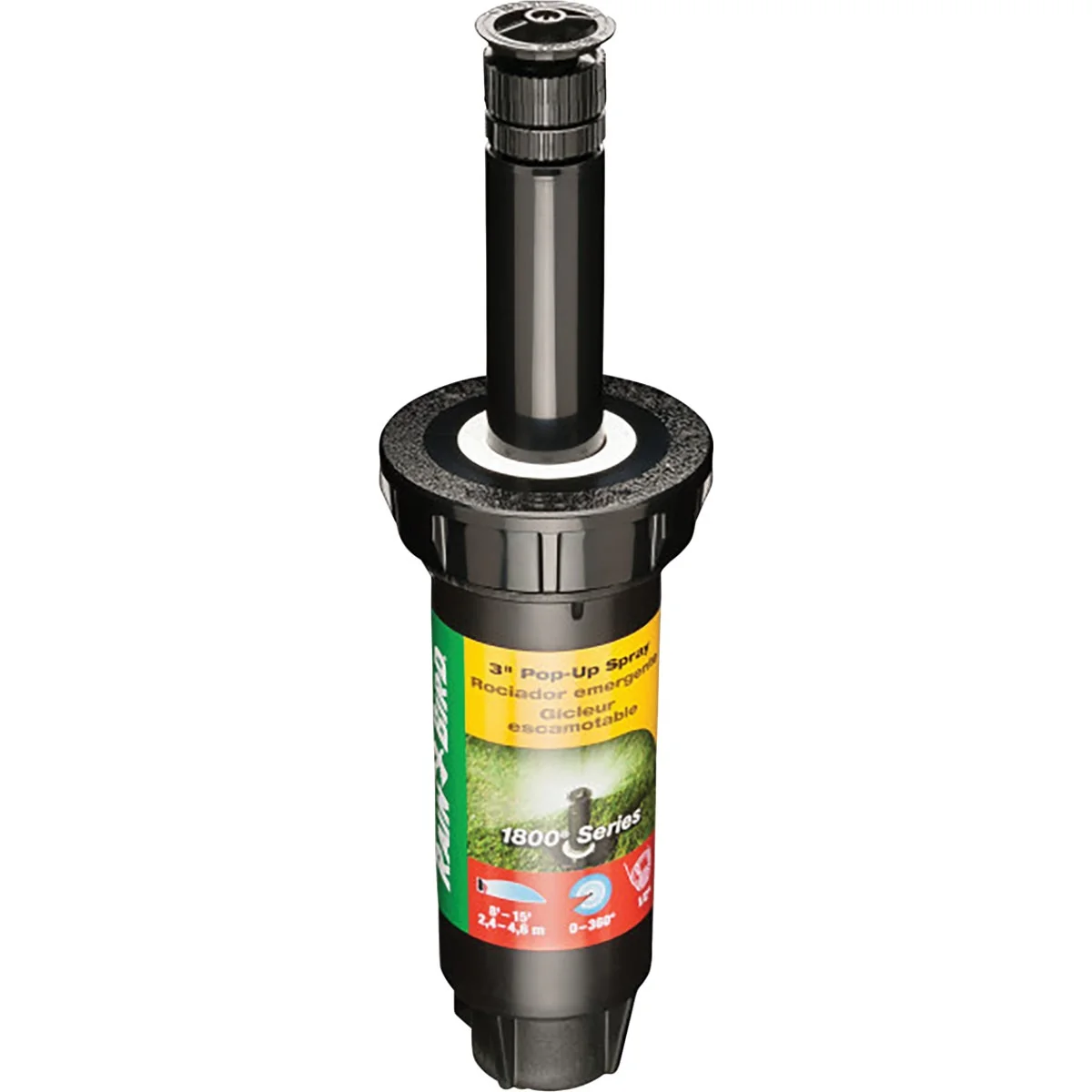 Dependable Rain Bird 3 In. Full Circle Adjustable Pop-Up Head Sprinkler Smart