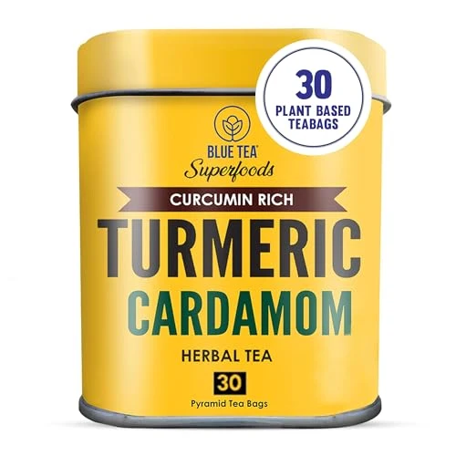 Carefully Designed Turmeric Tea Cardamom 30 Count Advanced
