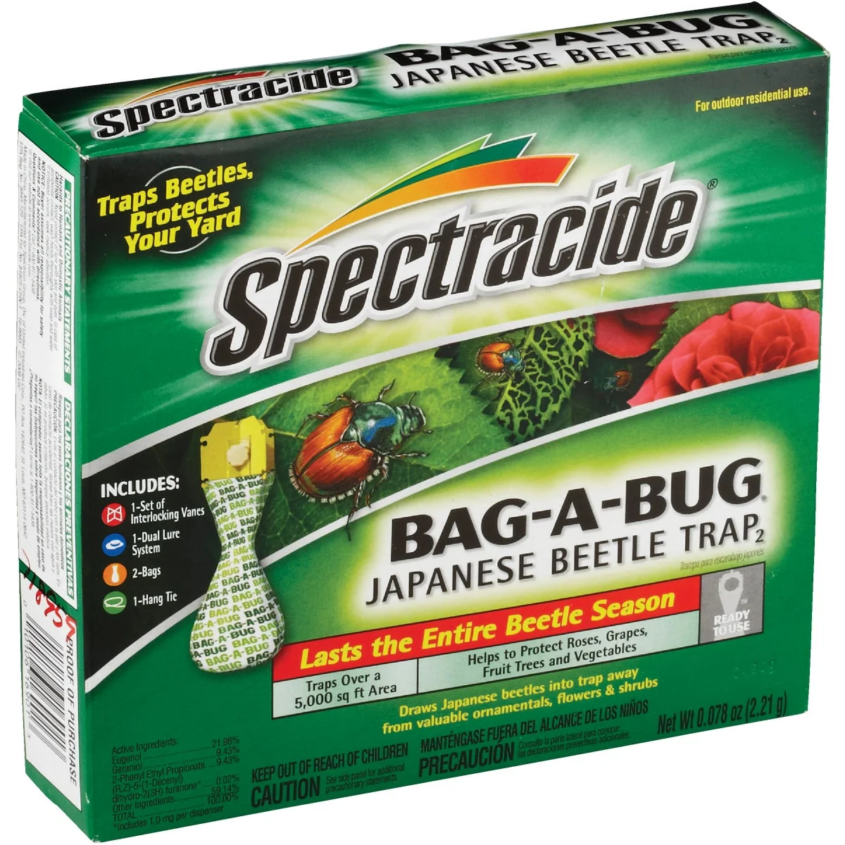 Optimized Spectracide Bag-A-Bug Reusable Outdoor Japanese Beetle Trap Carefully Designed