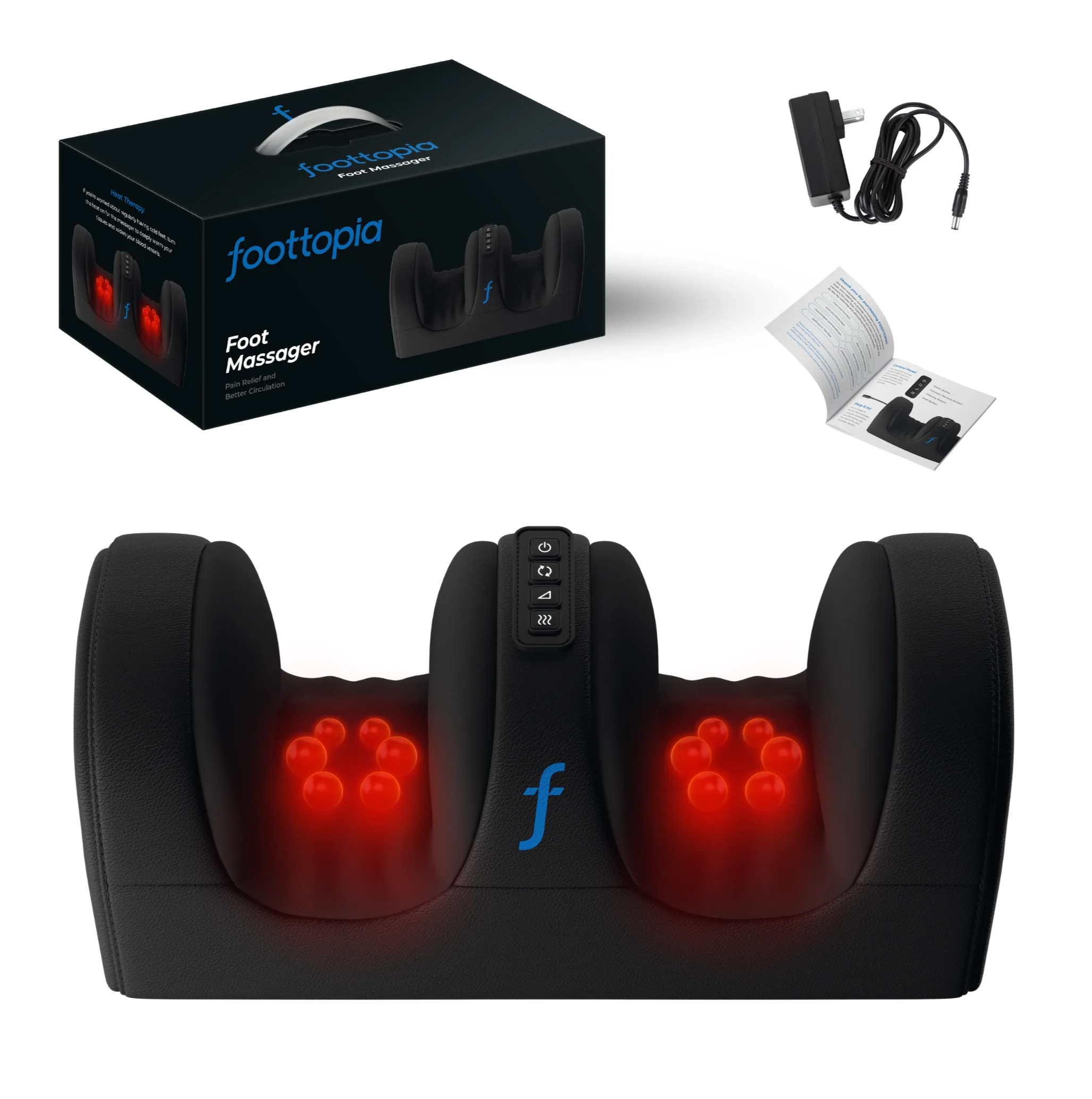 Practical Foottopia Foot Massager with Shiatsu and Heat Exceptional