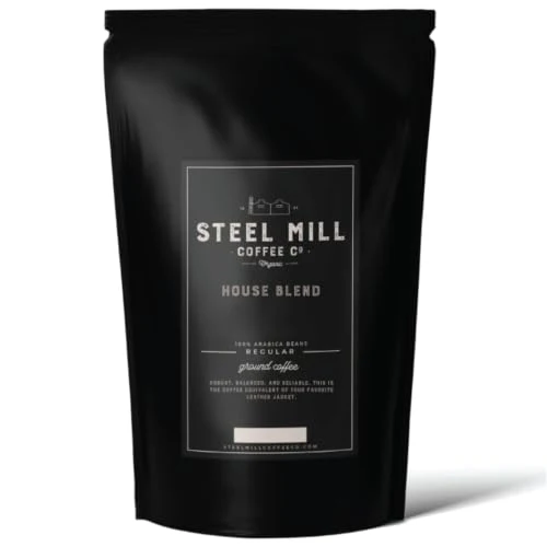 Authentic House Blend Medium Roast Whole Bean Coffee 32 Ounce Lightweight