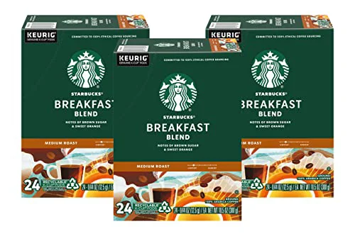 Crafted Breakfast Blend Coffee K 72 Count Excellent