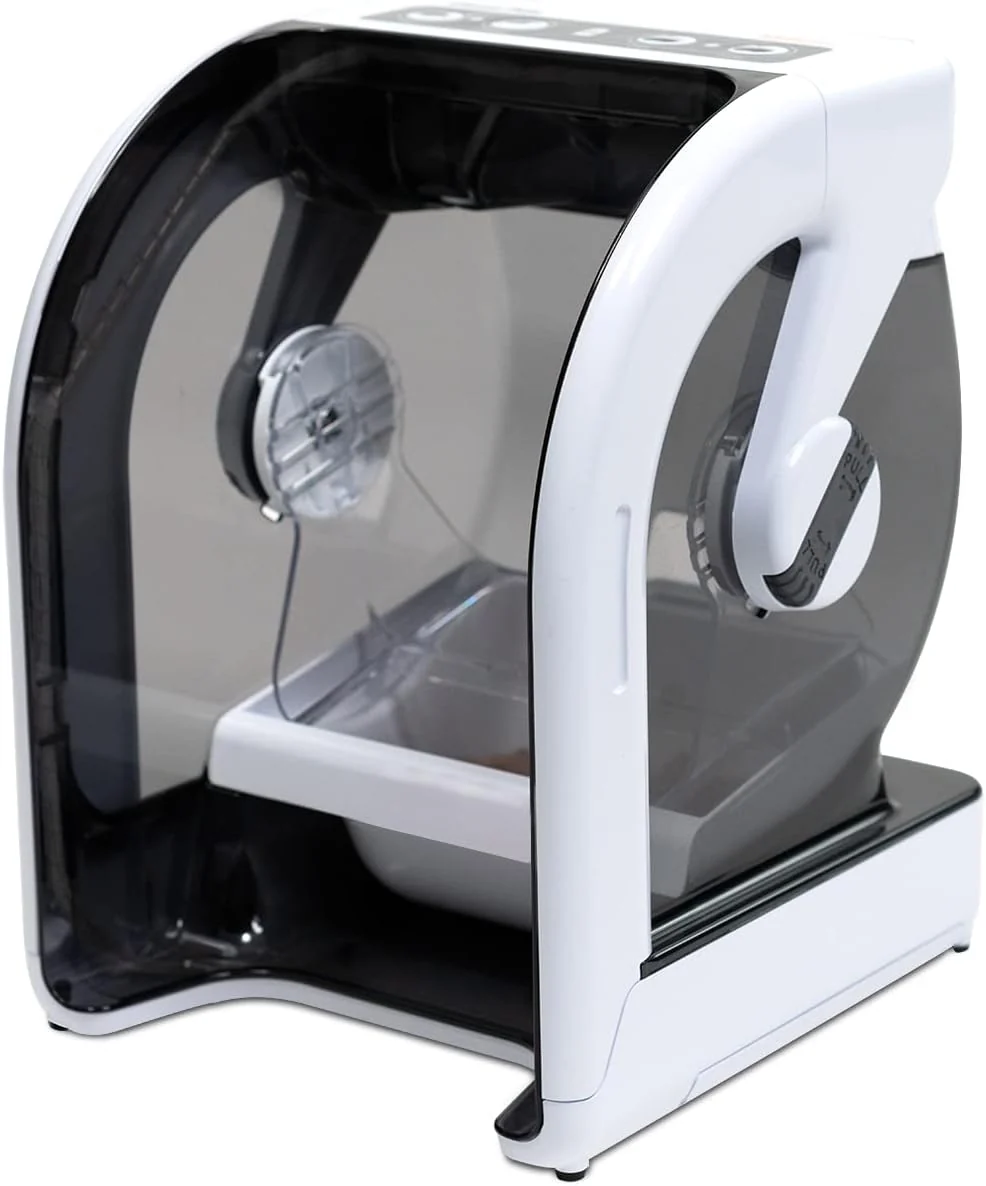 Fashionable Closer Pets MiBowl Automatic Selective Microchip Smart Pet Feeder CP500 - BPA and BHT Bowl with Enclosed Back for Small to Medium Cats and Small Dogs White Easy-to-Use
