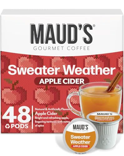 Comfortable Hot Apple Cider Pods 48 Count Versatile