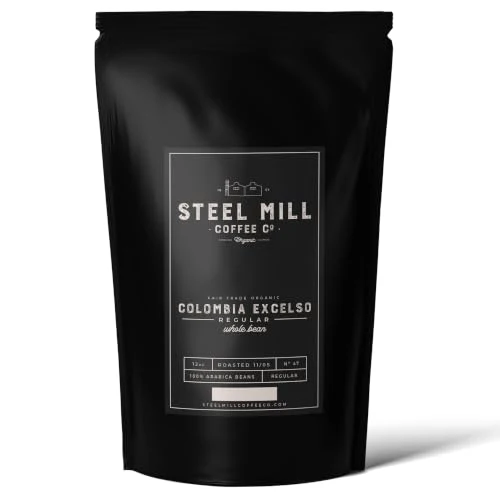 Smooth Colombia Excelso Fair Trade Organic Whole Bean 32 Ounce Enhanced