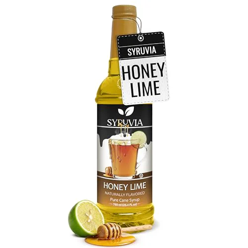 Sophisticated Honey Lime Syrup 25.4 Fl Oz Elite