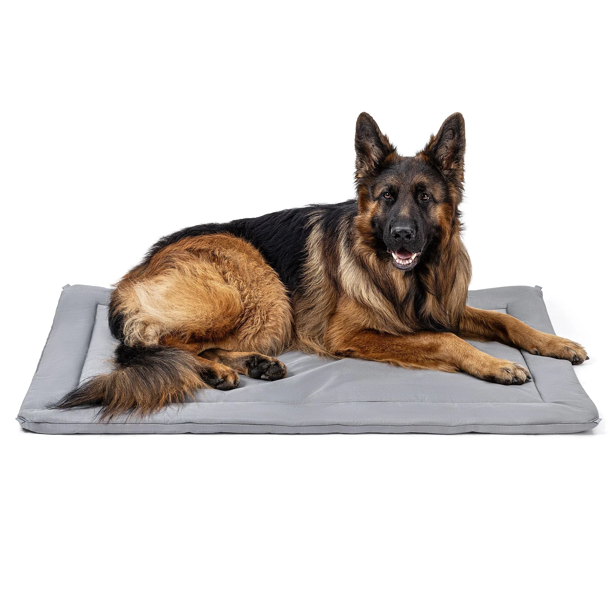 Elite PELZIN Cybarmour Chew-Proof Dog Crate Pad – Extra Large 47x29 in 48-Inch Crate Limestone Fine Crafted