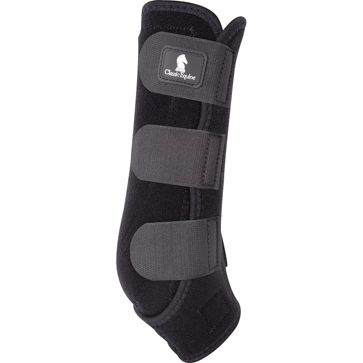 Smart Classic Equine ClassicFit Sling Boots Hind Black Large Ergonomic Easy-Apply Protection Responsible