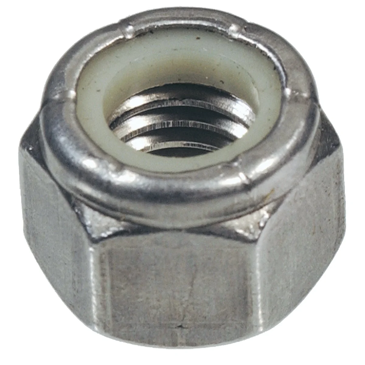 Secure Hillman 1 4 In. 20 tpi Stainless Steel Course Thread Nylon Insert Lock Nut 50 Ct. Dependable