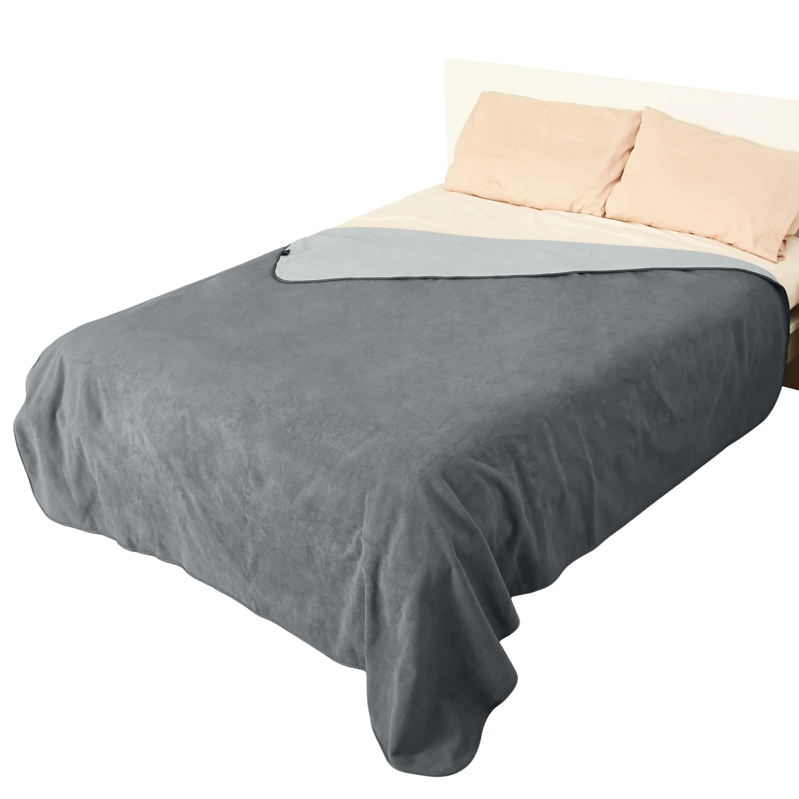 Secure Catalonia Waterproof Blanket for Bed Intimacy — Reversible Fleece Washable Leakproof Quality