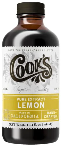 Trendy Pure Lemon Extract 4 Fl Oz Solid