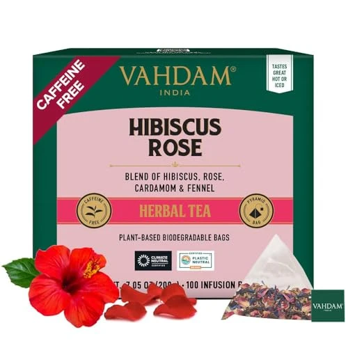 Casual Hibiscus Rose Tea Bags Unique