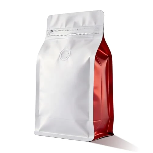 Detailed Coffee Bags with Valve 60 Count Outstanding
