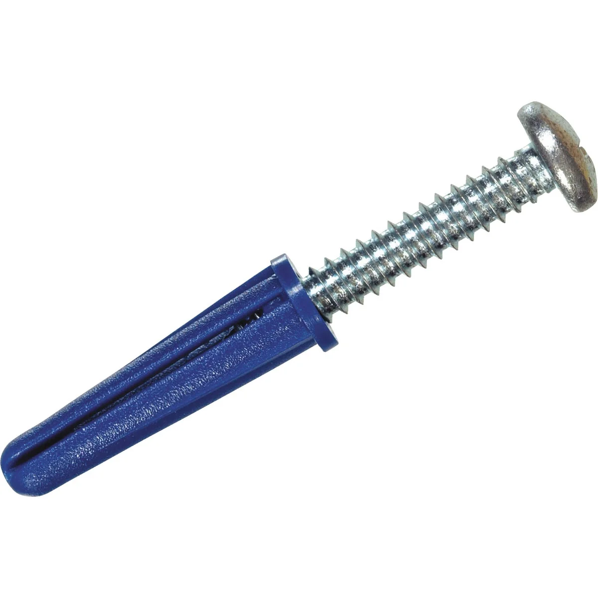 Responsible Hillman 6 - 8 Thread x 3 4 In. Blue Conical Plastic Anchor 6 Ct. User-Friendly