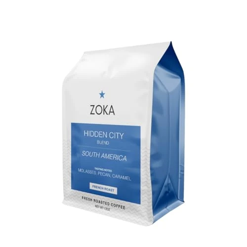 Artisan Hidden City Roasted by Zoka Coffee 80 Ounce Premium
