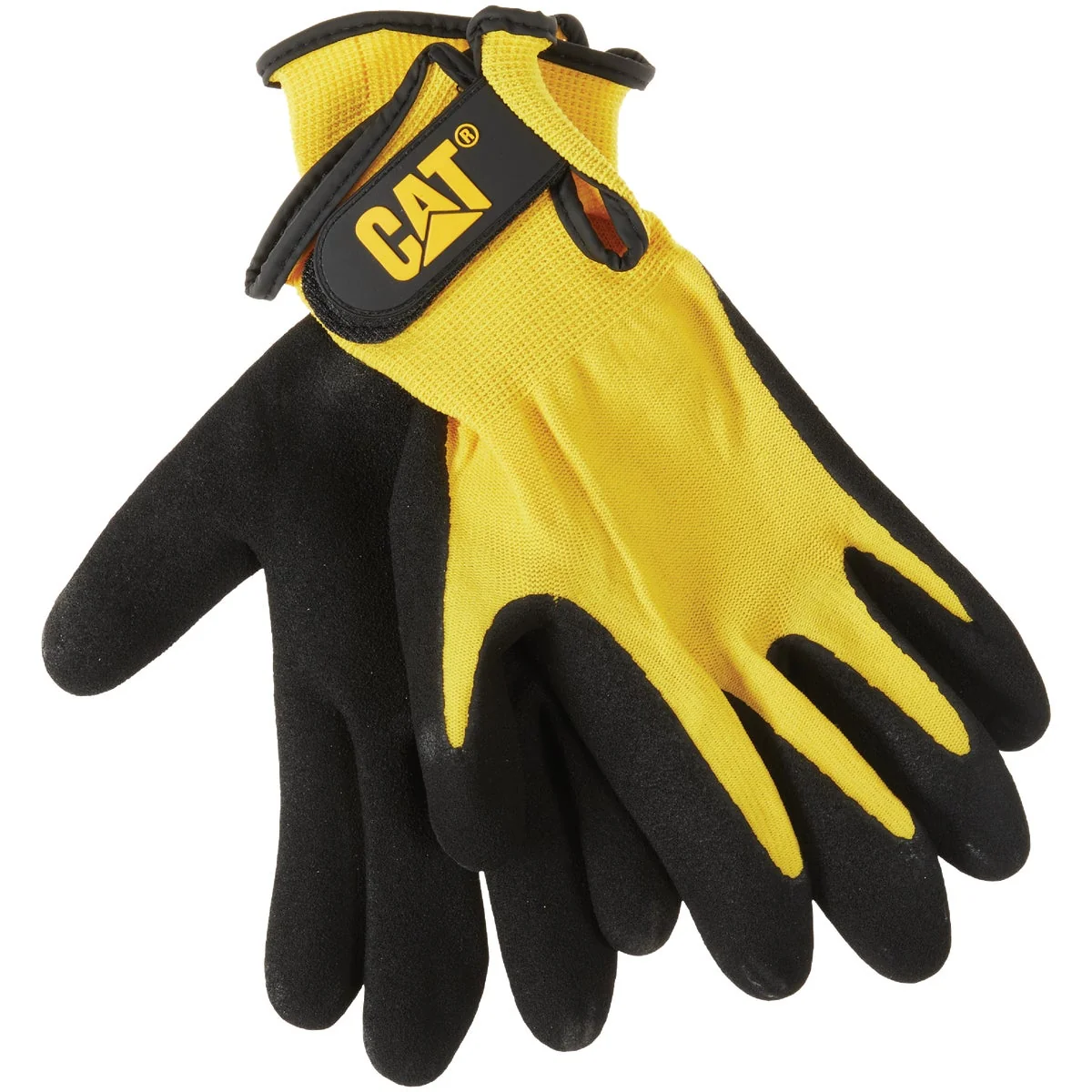 Traditional CAT Men's Large Nitrile Coated Nylon Knit Glove Fine Crafted