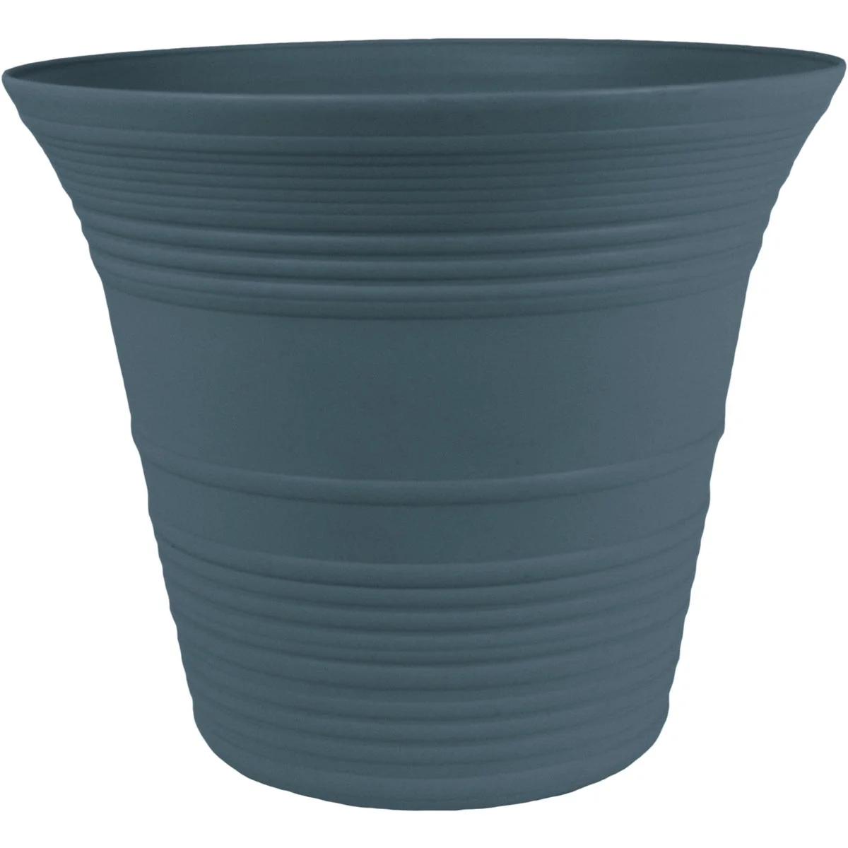 Powerful Myers Sedona 9 In. Dia. Polypropylene Slate Blue Planter Quality
