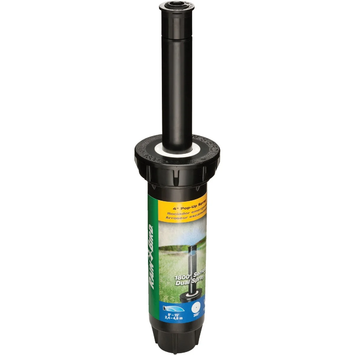 Professional Rain Bird 4 In. Full Circle Dual Spray Pop-Up Head Trusted