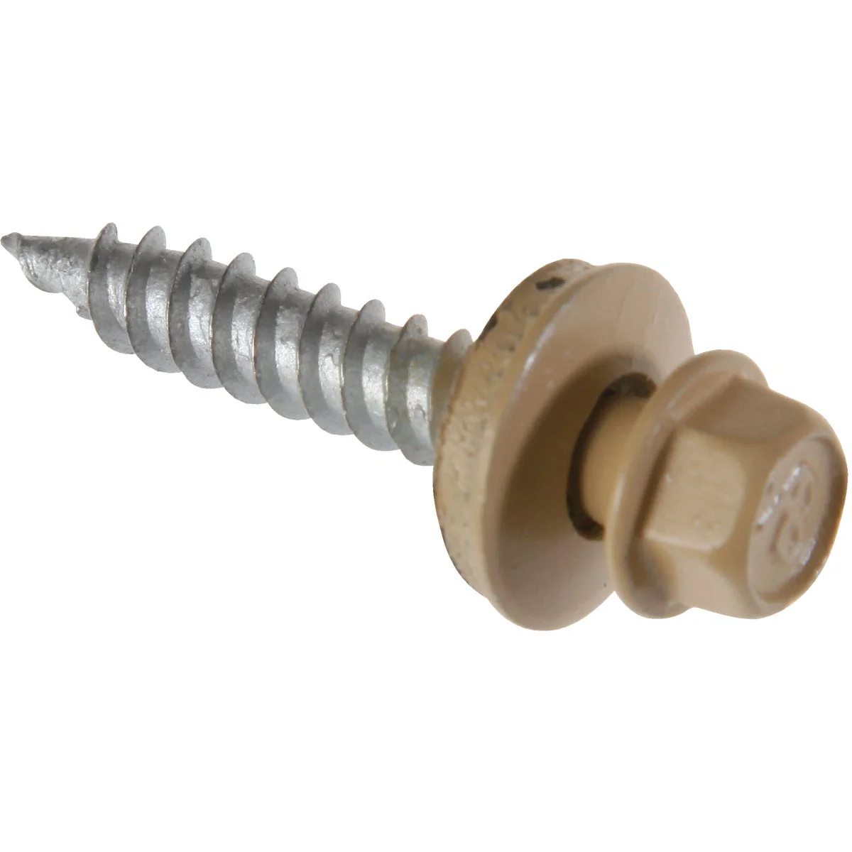 Refined Do it 9 x 1-1 2 In. Hex Washered Tan Framing Screw 250 Ct. Breathable