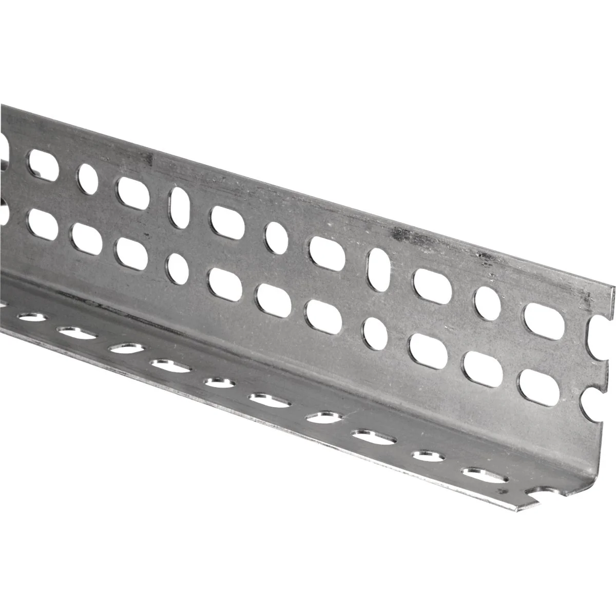 High-End HILLMAN Steelworks Galvanized 2-1 4 In. x 6 Ft. Offset Slotted Angle Stylish