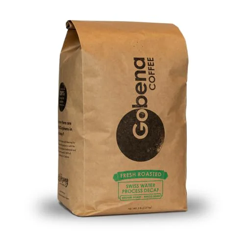 Verified Coffee 5lb Swiss Water Process Colombian Decaf Whole Bean Medium Roast 80 Ounce Outstanding