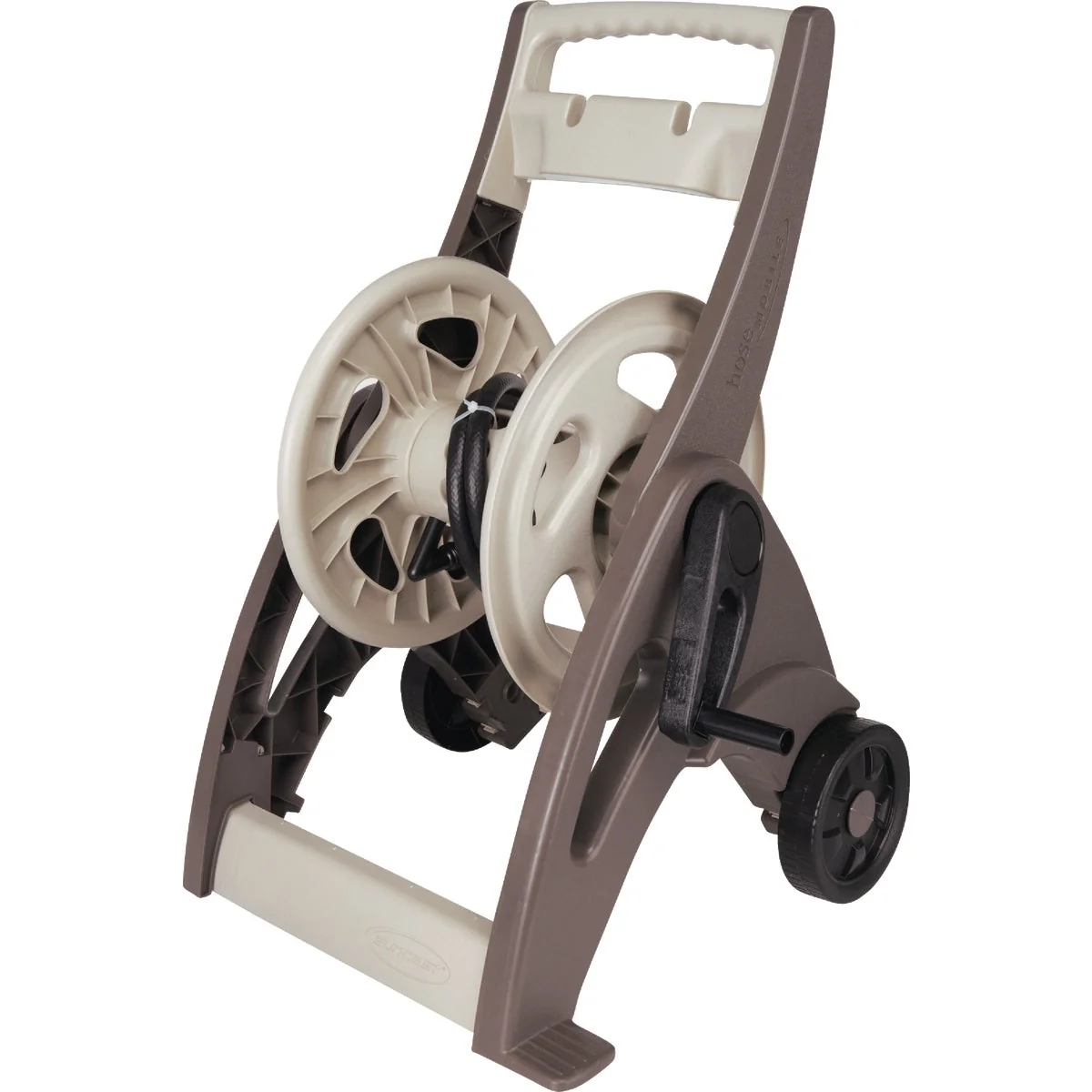 Environmentally Friendly Suncast 175 Ft. x 5 8 In. Bronze Hosemobile Resin Hose Reel Smart