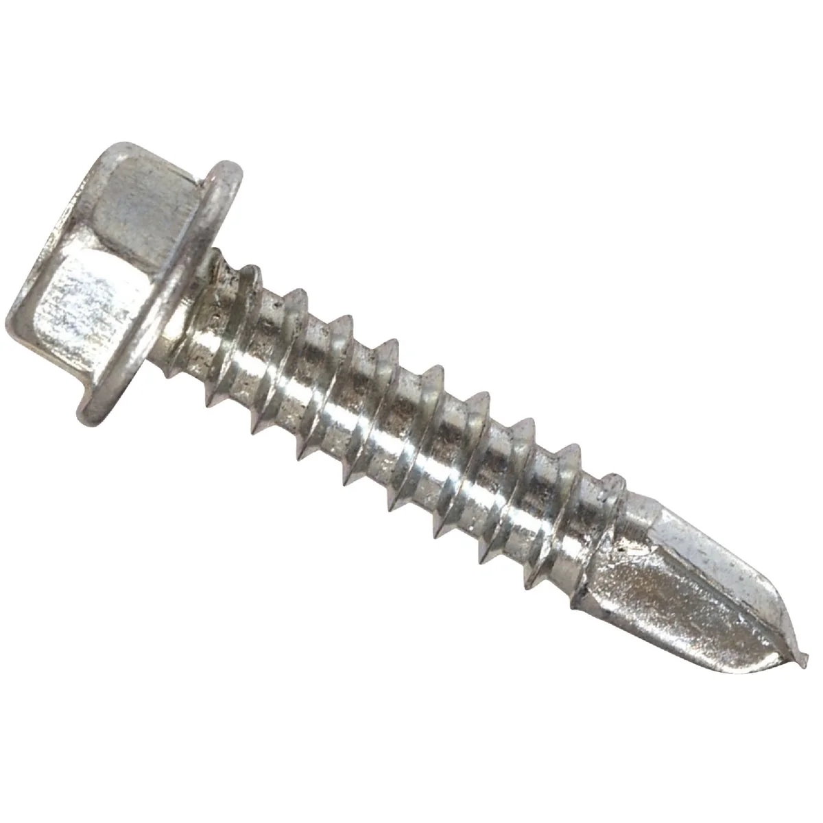Effective Hillman 6 - 20 x 1 2 In. Hex Washer Head Self-Drilling Sheet Metal Screw 100 Ct. Excellent