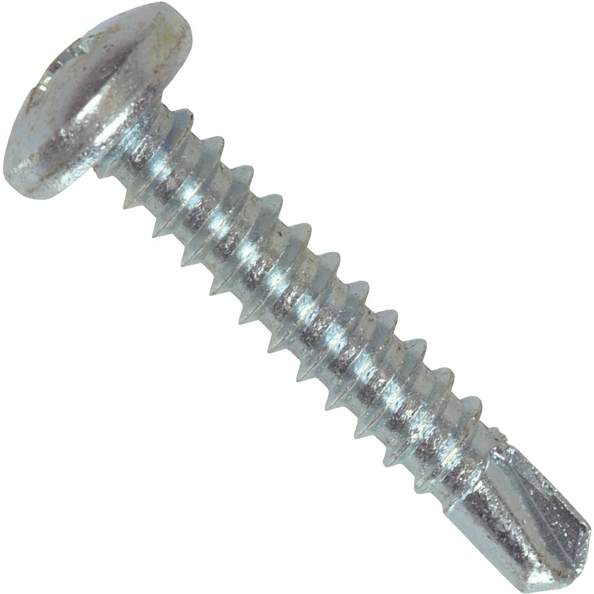 Reusable Hillman 8 - 18 x 1 In. Phillips Pan Head Self-Drilling Sheet Metal Screw 100 Ct. Effective