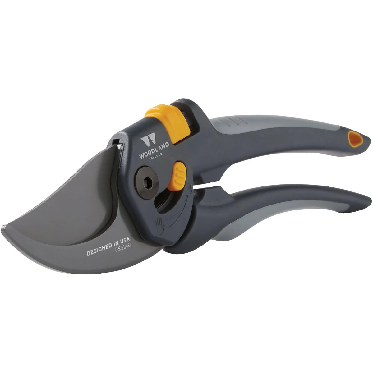 Top-Quality Woodland 8.38 In. Adjustable Heavy Duty Bypass Pruner Relaxed