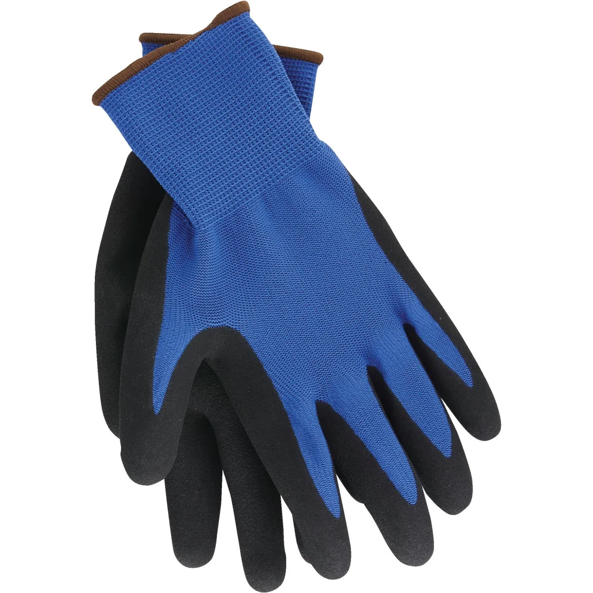 High-End Do it Men's Medium Grip Latex Coated Glove Blue User-Friendly
