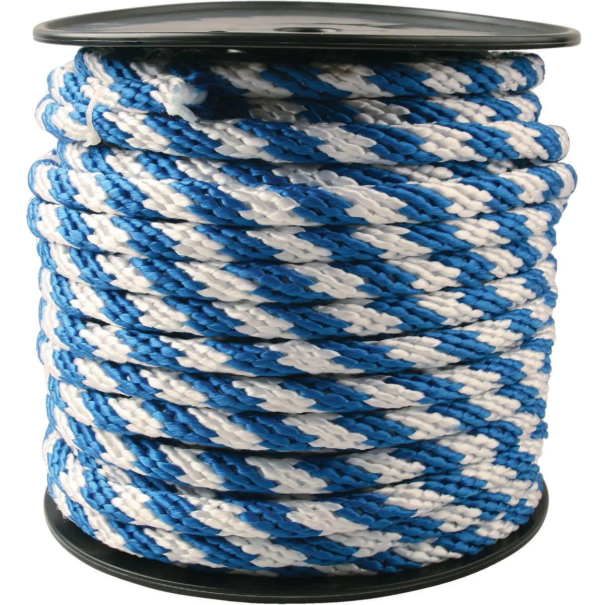 Breathable Do it 5 8 In. x 150 Ft. Blue White Derby Polypropylene Rope Verified