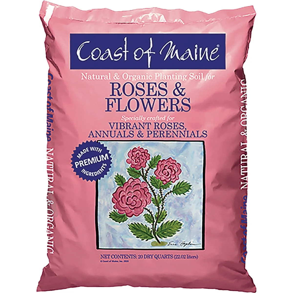 Comfortable Coast of Maine 20 Qt. Rose Flower Soil Proven