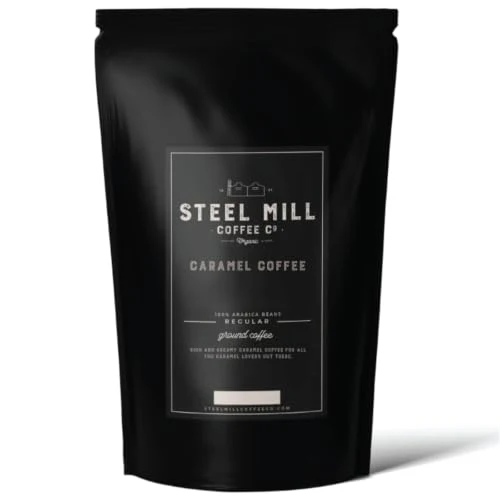 Carefully Designed Caramel Medium Roast Ground Coffee 12 Ounce User-Friendly