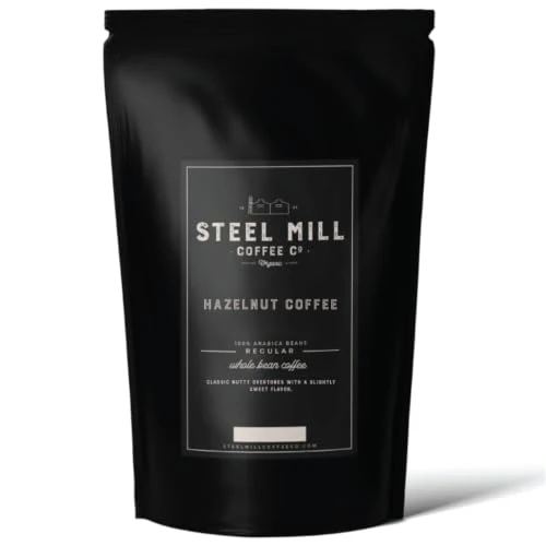Green Hazelnut Whole Bean Coffee 80 Ounce Recyclable