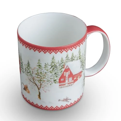Safe Coffee Mug with Handles Tea Cups Trendy