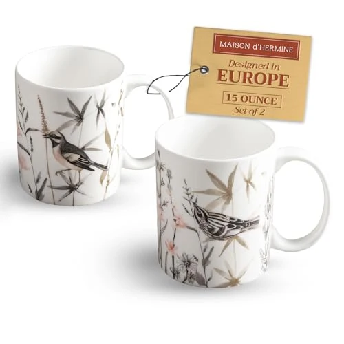 Exclusive Coffee Mug with Handles Tea Cups 2 Count High-Performance