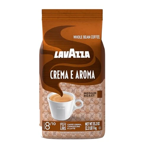 Luxury Crema E Aroma Whole Bean Coffee Blend 35.2 Ounce Breathable