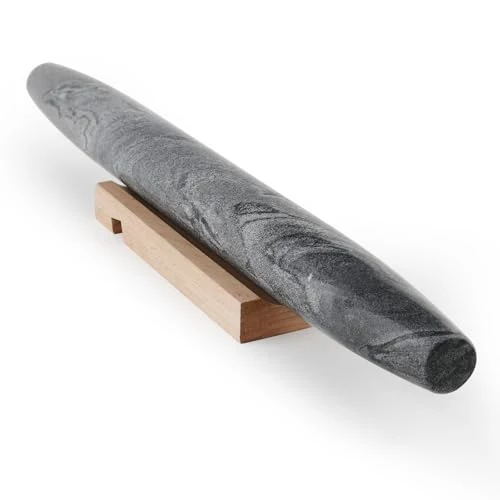 Optimized African Natural Marble French Rolling Pin Breathable