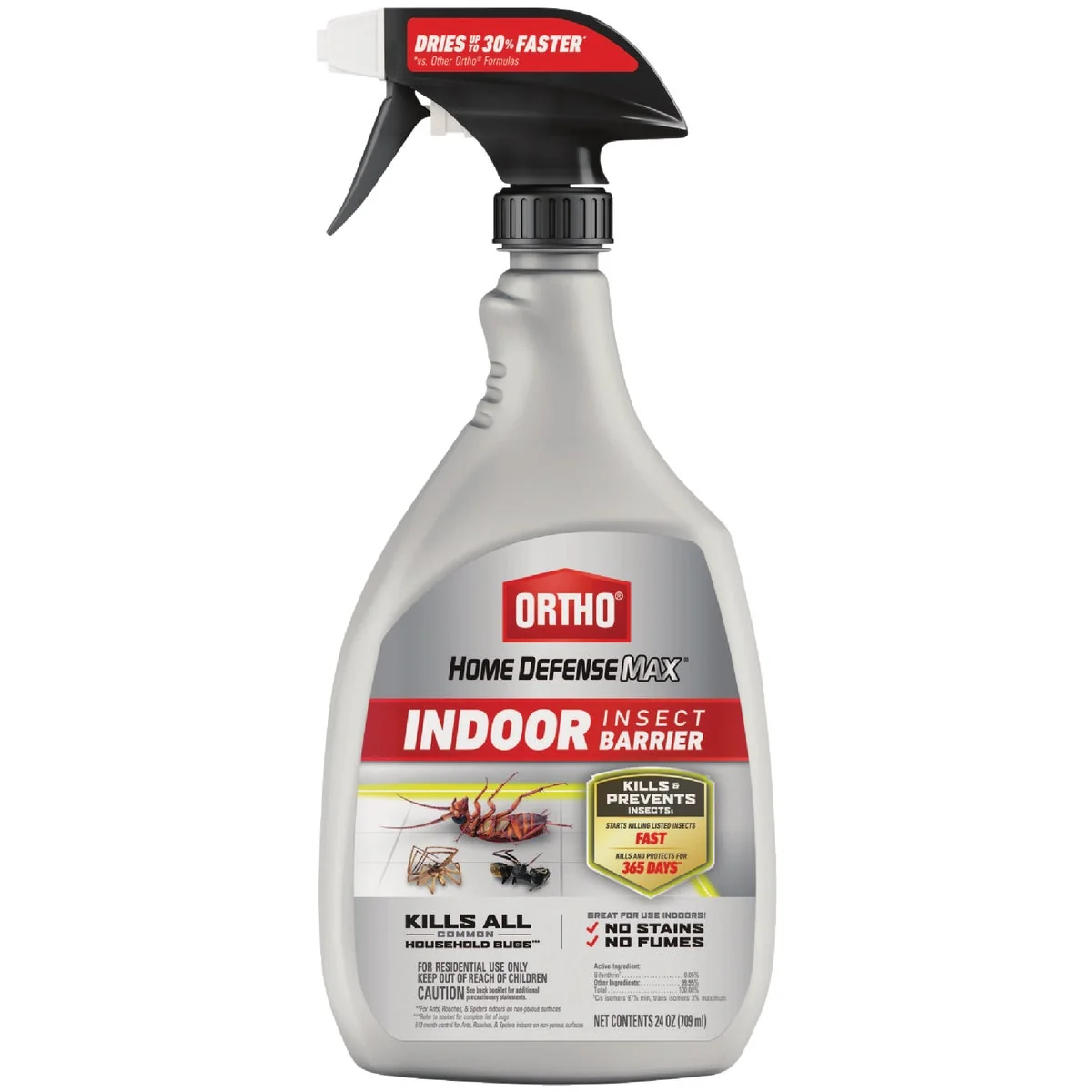 Stylish Ortho Home Defense MAX 24 Oz. Ready To Use Trigger Spray Indoor Insect Barrier Sophisticated