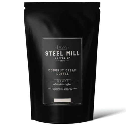 Professional Coconut Cream Whole Bean Coffee 80 Ounce Fast
