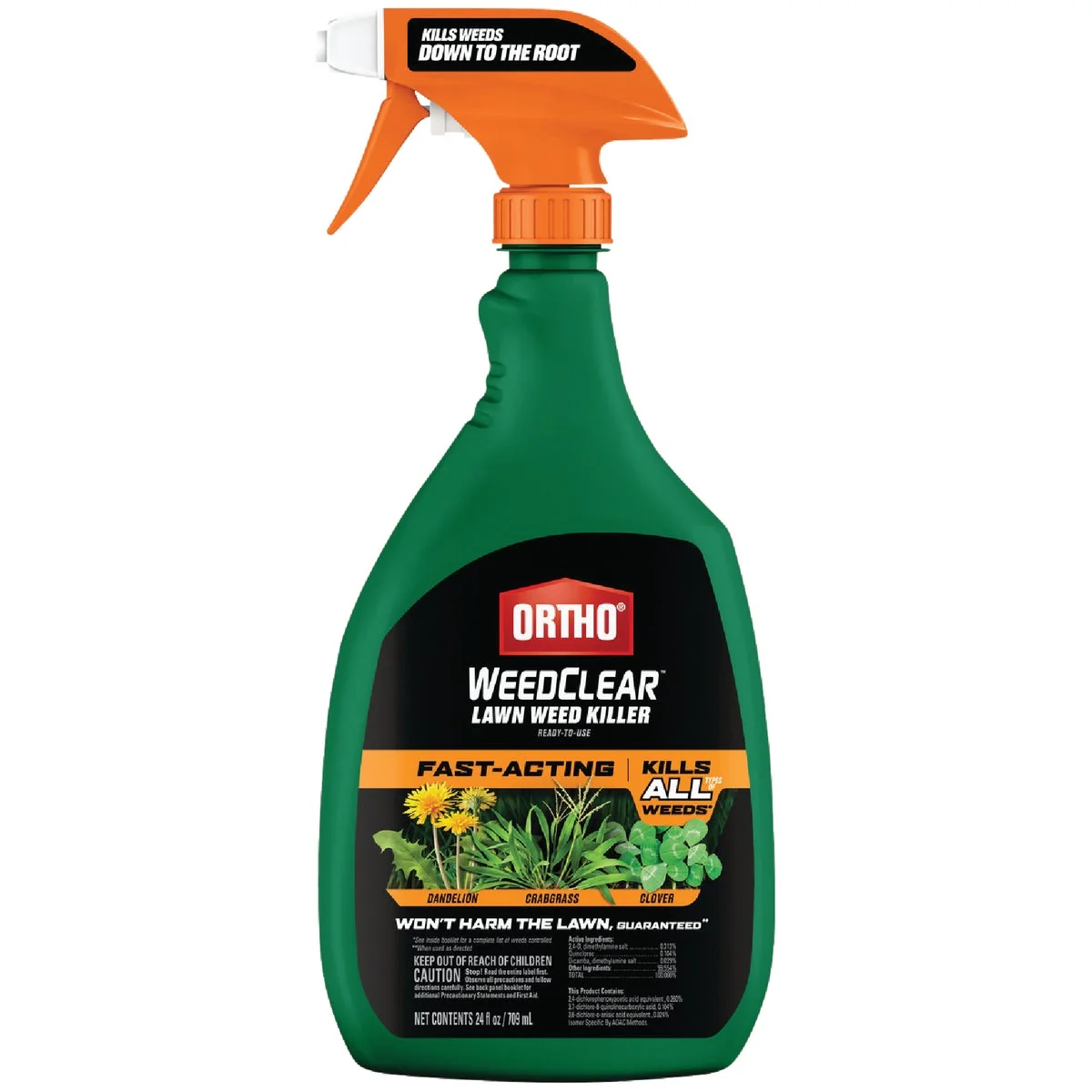 Sophisticated Ortho WeedClear 24 Oz. Ready To Use Trigger Spray Northern Lawn Weed Killer Original