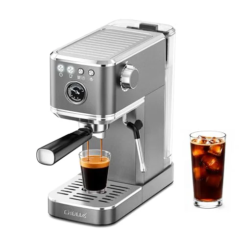 First-Class Elite Espresso Coffee Machine with Steam Wand for Cappuccino Durable