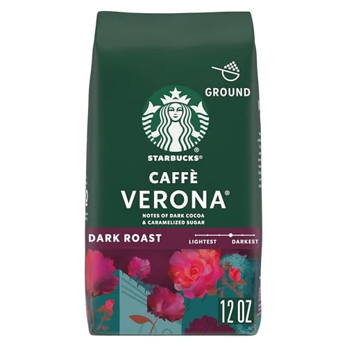 Carefully Designed Ground Coffee Caffè Verona Dark Roast 12 Ounce Original