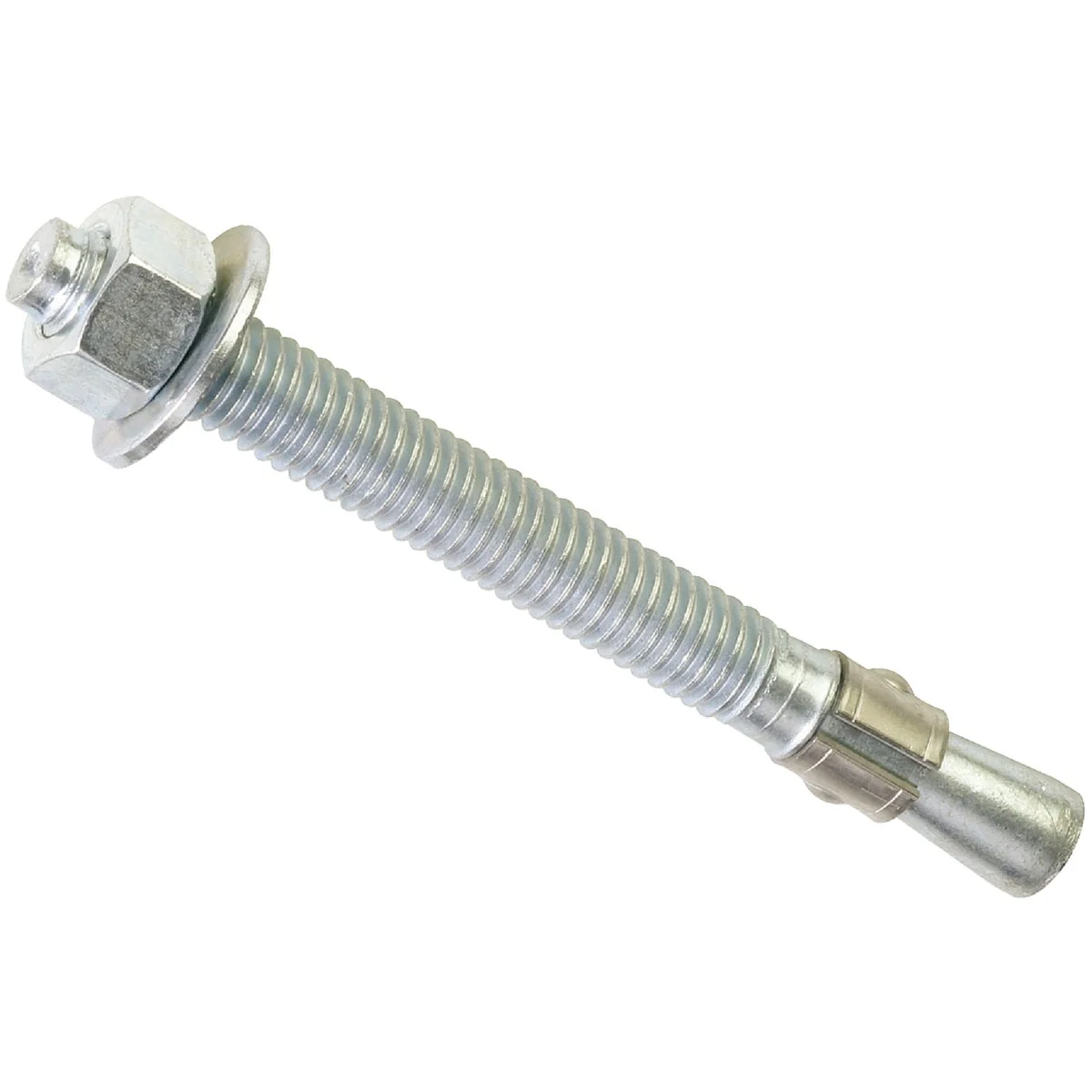 Genuine Red Head 5 8 In. x 6 In. Zinc Wedge Anchor Bolt 10 Ct. Original Design