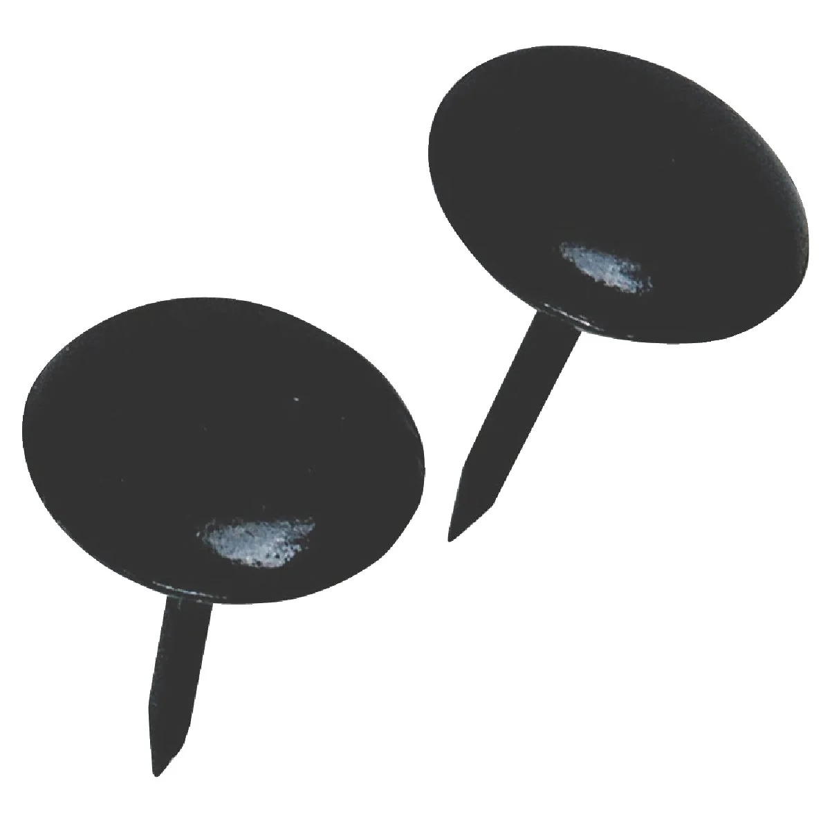 Powerful Hillman Fastener Corp Large Round Black Leatheroid Furniture Nail 25 Ct. Expertly Made